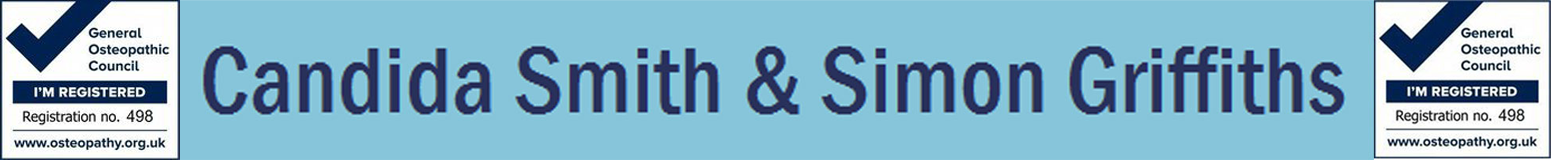 Registered osteopaths, Candida Smith & Simon Griffiths, Thatcham, Fleet